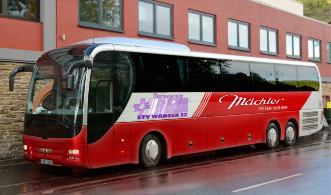Eigener Reise Car für STV Wangen SZ