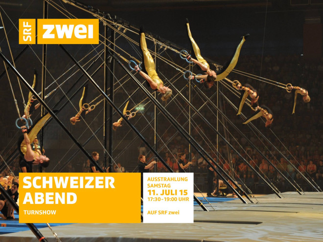 Schweizer Abend Gymnaestrada auf SRF zwei