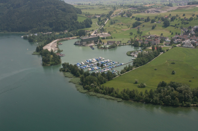 Bräteln und Baden im Inseli