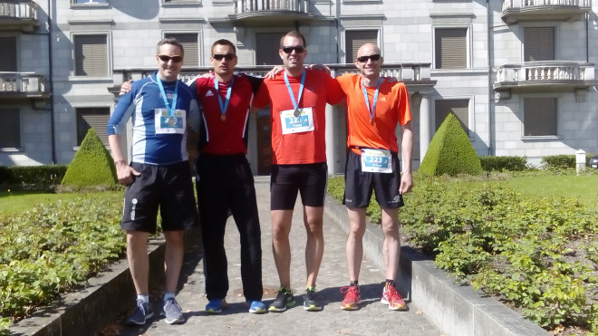 TVW Team am Zürichmarathon